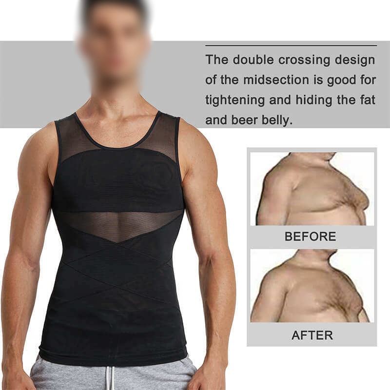 Body Shaper Compression Wear- Chest and Tummy Shaper