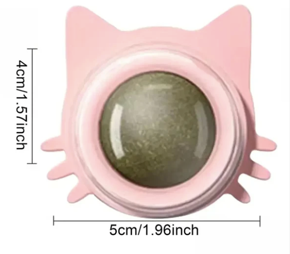Catnip Wall-Mounted Treat Ball (Pack Of 2)