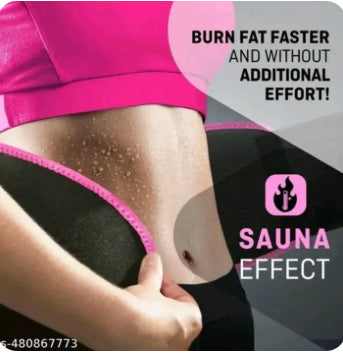 Adjustable Waist Trimmer Sweat Belt for Tummy Control & Daily Wear -Fast Belly fat Loss